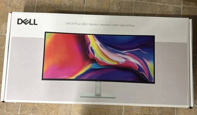 Dell S3425DW 34 Plus Monitor USB-C Monitor WQHD 120Hz IPS HDR Brand New Sealed - Image 1 of 4