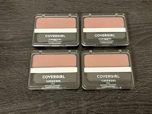 NEW Covergirl Cheekers Powder Blush, 103 Natural Shimmer | Lot Of 4. - Picture 1 of 4