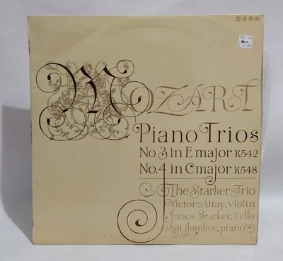 Mozart - Piano Trios No. 3/No. 4 (The Starker Trio) - Music Vinyl Record - Image 1 of 4