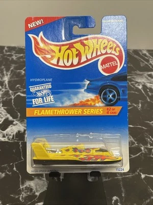 Mattel Hot Wheels 1996 Flamethrower Series #385 Hydroplane - Image 1 of 3