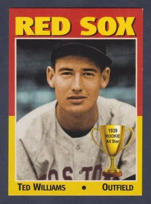 Ted Williams '39 Boston Red Sox Rookie All Stars / Good Old Days #4 / Casi nuevo+ estado Foto 1 de 2