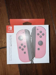 New Nintendo Switch Joy Cons Pastel Pink left & right - Picture 1 of 2