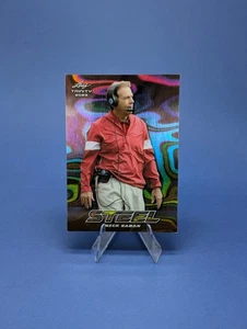 2023 Leaf Trinity Steel Lava Silver Nick Saban #S60 - Picture 1 of 2
