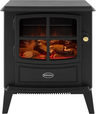 Dimplex BFD20E Brayford 2 KW Electric Stove, Black - Image 1 of 4