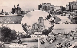 ROYAUME UNI LIVERPOOL LIVER BUILDING - Imagen 1 de 2