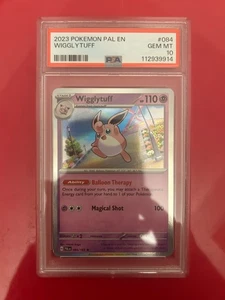 PSA 10 2023 Pokemon PAL EN Wigglytuff #084 GEM MINT Slab - Picture 1 of 2