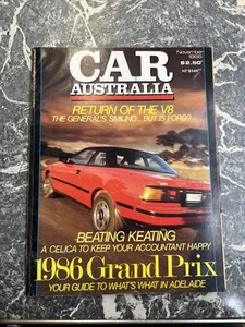 VINTAGE CAR MAGAZINE AUSTRALIA 1980s HOLDEN FORD MUSCLE CARS 1986 V8 - Picture 1 of 11