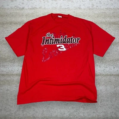 Camisa De Colección Y2K Nascar Dale Earnhardt Para Hombres 2XL Roja Manga Corta Foto 1 de 4