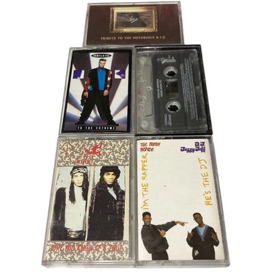 90s Tapes: Lil Bow Wow/Notorious B.I.G./Fresh Prince/Vanilla Ice/Milli Vanilli - Image 1 of 3