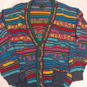 COOGI Original Chunky Wool Men's Cardigan Sweater, Size XL (Australia) - Picture 1 of 15