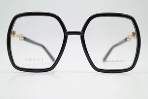 Brille Gucci GG0890O Schwarz Gold Eckig Brillengestell eyeglasses Neu - Bild 1 von 6