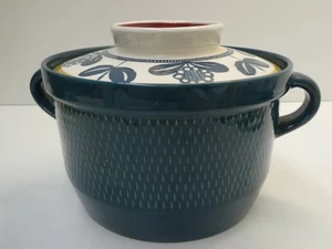 VINTAGE STAVANGERFLINT ILDFAST NORWAY CROCK BAKING CASSEROLE POT SAUCEPAN - Picture 1 of 17