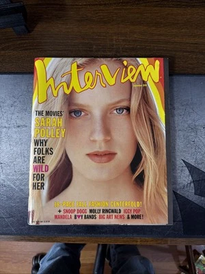 Andy Warhol’s Interview Magazine September  1999 Sarah Polley Snoop Dog - Image 1 of 4