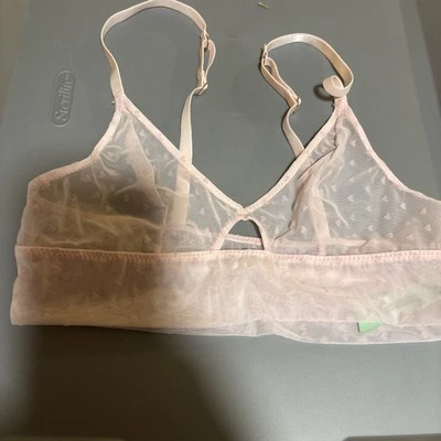Bralette Honeydew para mujer, pequeños corazones rosas Foto 1 de 4