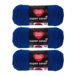 Super Saver Yarn (3-Pack) Royal E300-385 - Picture 1 of 1