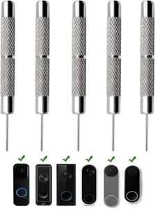 5 Pack Security Doorbell Removal Tools for Nest Arlo Blink Eufy Video Doorbells - Picture 1 of 12
