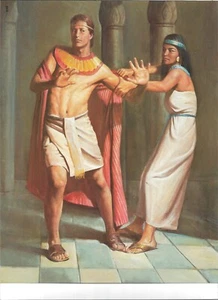 Joseph and Potiphar's Wife | Genesis 39 8 1/2 x 11 poster - Picture 1 of 1