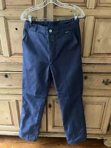 Le Laboureur Vintage 80s Blue Faded Workwear Japan Style Pants Mens 32 Size - Picture 1 of 8