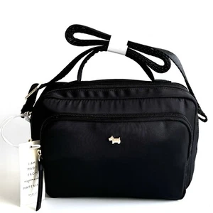 RADLEY Handbag Small Black Crossbody Grab Bag Chesil Place Responsible -RRP £119 - Picture 1 of 6