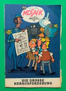 WIPA Original Mosaik Digedags Fehldruck Nr. 153 Starker Fehlschnitt! - Bild 1 von 4