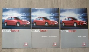 Seat Leon Prospekt 05.2000 + Farben und Polster + Ausstattung & technische Daten - Picture 1 of 5