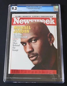 Quiosco Internacional Michael Jordan CGC 9.2 1999 Newsweek - Imagen 1 de 2