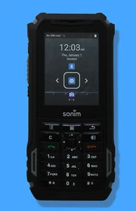VERIZON SONIM XP5 XP5700 RUGGED SMARTHPHONE PTT WiFi 4G LTE BLACK - Picture 1 of 8