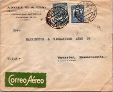 SCHALLSTAMPS COLOMBIA 1928 POSTAL HISTORY ADVERTISING AIRMAIL COVER VIA SCADTA