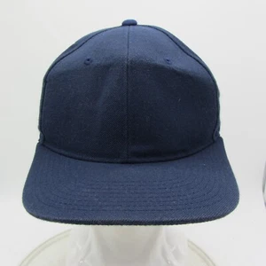 Decky Athletics Adult  Hat Cap Blue Plain No Logos Blank Strap Back Adjustable - Picture 1 of 8