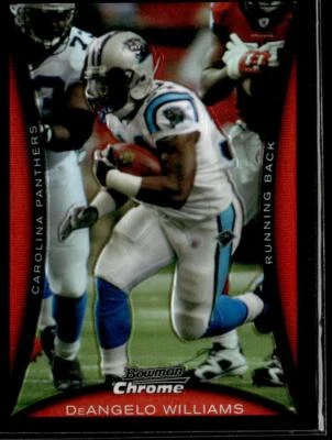 2008 Bowman Chrome DeAngelo Williams Refractors HSC - Image 1 of 2