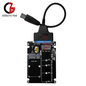 Carte adaptateur SSD vers SATA3.0 NGFF M2 disque dur externe boîtier adaptateur carte - Photo 1/25