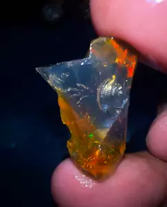 15 Carat Ethiopian Opal Rough Welo Opal Rough Opal Specimen Raw Fire Opal - Picture 1 of 3