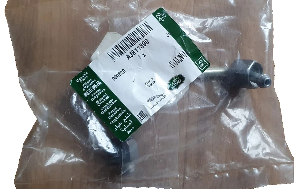 Genuino Nuevo Jaguar XF 2.2 Diesel Inyector 1 Tubo de Suministro (Por favor envíe reg) Foto 1 de 1