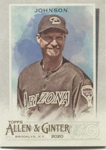RANDY JOHNSON 2020 Topps Allen & Ginter BASE CARD - ARIZONA DIAMONDBACKS - #2
