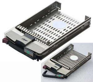 3.5" 8.89Cm HP Compaq Hard Drive Festplattenrahmen Slide Caddy ProLiant Server 9 - Picture 1 of 1