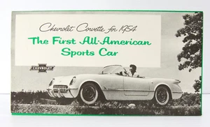 1954 Chevrolet Corvette Brochure - Excellent Estate Find - Picture 1 of 5