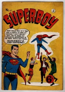 Australian Superboy 67 DC Comics 50er Jahre UK - Bild 1 von 2