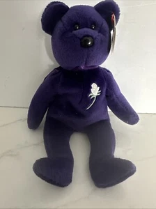 TY Purple Princess Diana 1st Edition Beanie Baby 1997 Retired - Picture 1 of 8