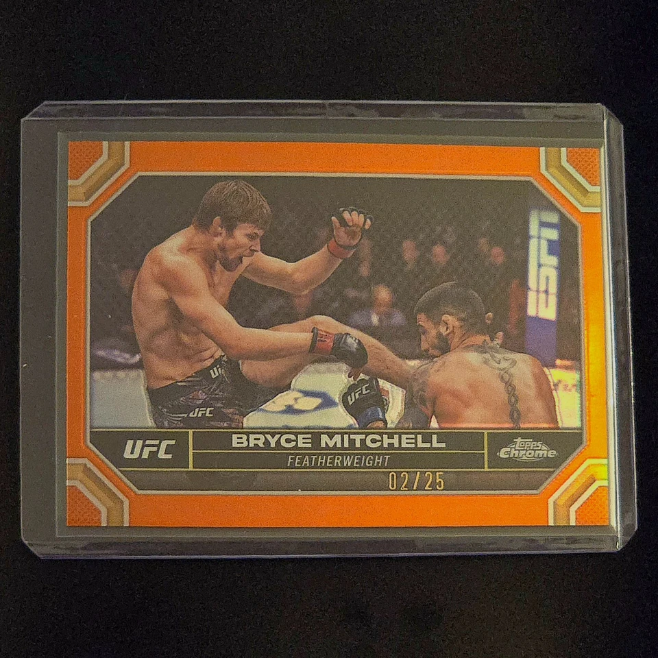 2024 Topps Chrome UFC Complete-Your-Set Pick a Card #36-189, with FFT-19 & AKA-3 - Image 1 of 4