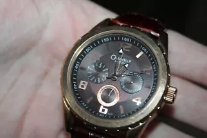Men’s Caravelle By Bulova Watch CHRONOGRAPH 44C100 As Is Need Battery NICE! - Picture 1 of 7