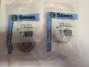 Nuevo juego de 2 rodamientos Stens 230-033 Ariens 05412000 (B175) - Imagen 1 de 2