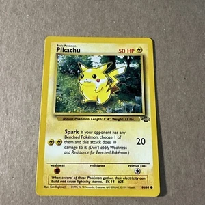 PIKACHU - Jungle Set - 60/64 - Comune - Carta Pokemon - Edizione Illimitata NM - Foto 1 di 2