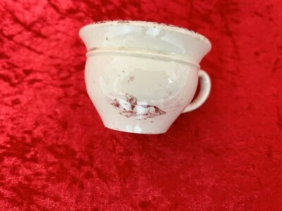 MAGNIFIQUE ET RARE POT DE CHAMBRE DE  DINETTE ANCIENNE EN CHOISY LE ROI - Photo 1/2