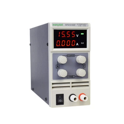 KPS1510DF Adjustable Regulated  DC Power Supply Output 0-15V 0-10A AC115V-230V - Image 1 of 4