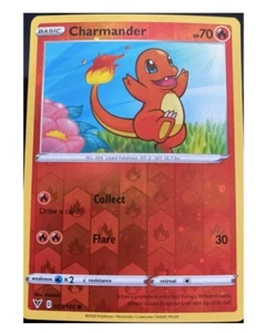 Pokemon TCG Charmander 023/185 Reverse Holo Card Vivid Voltage - Picture 1 of 1