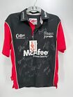 Tagged Signed Sale Sharks Cotton Traders Rugby Union McAfee Shirt 2005 Small