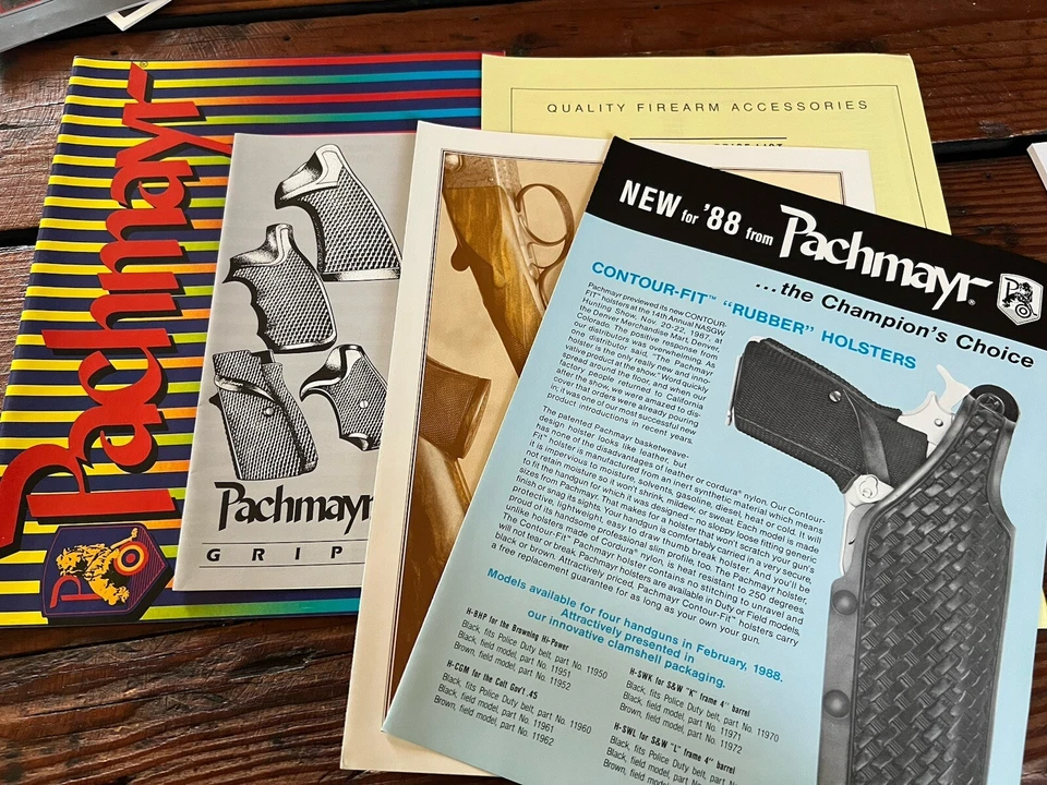 Vintage 1980’s Pachmayr Grips Catalog + - Image 1 of 1