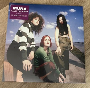 MUNA SAVES THE WORLD - Black 12” Vinyl NEW LP - Picture 1 of 1