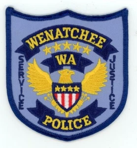 WASHINGTON WA WENATCHEE POLICE NICE SHOULDER PATCH SHERIFF - Picture 1 of 1