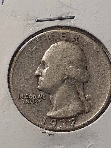 1937 WASHINGTON QUARTER Cover